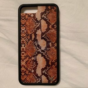 iphone 7 plus wildflower snakeskin case